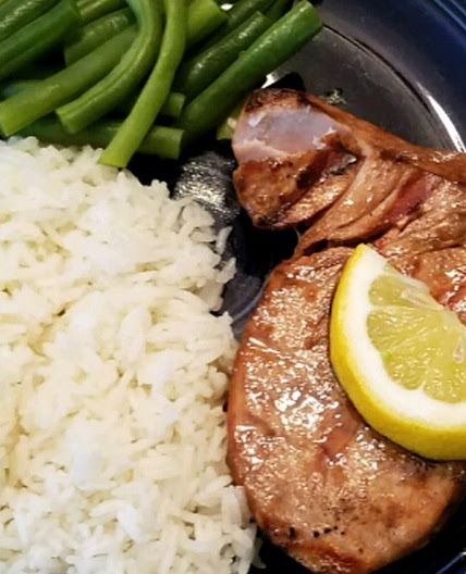 Grilled Yellowfin Tuna with Marinade
