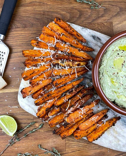  Sweet Potato Parmesan Fries