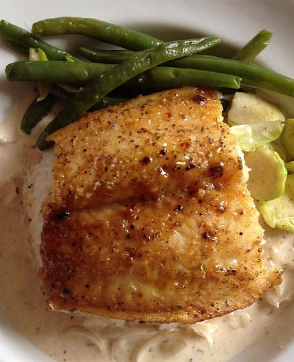 Salmon with Brown Sugar Glaze