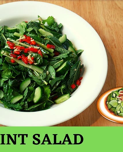 Genshin Impact Recipe #22 / Mint Salad