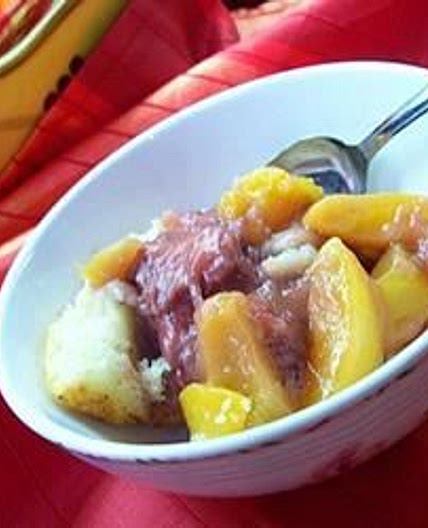 Peach Berry Cobbler