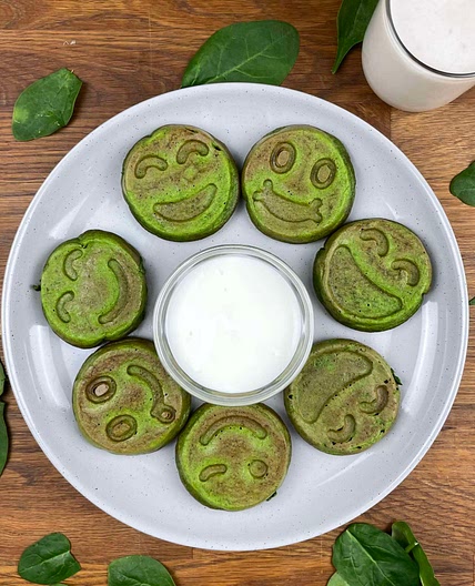 Spinach Pancake