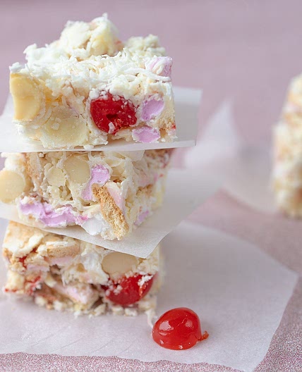 Iced Vovo rocky road recipe