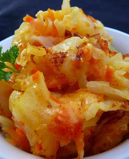 Cabbage-Carrot Casserole