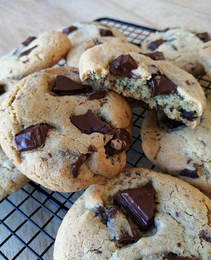 Cookies con gocce di cioccolato bimby