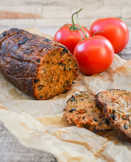 Tomato & Olive Vegan Deli Slices for Sandwiches