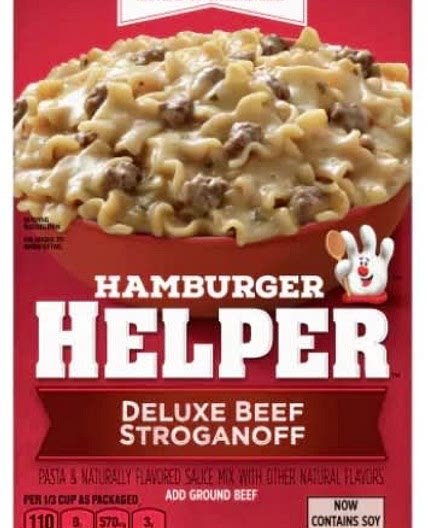 Hamburger Helper™ Deluxe Beef Stroganoff Pasta & Sauce Mix