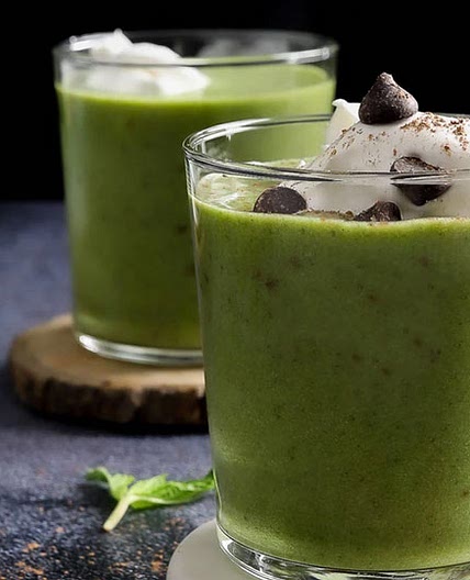 Mint Chocolate Milkshake
