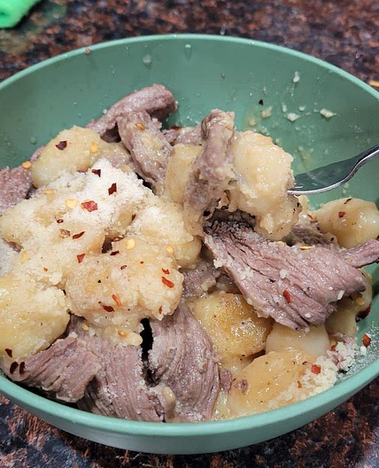 Garlic Butter Gnocchi Flank