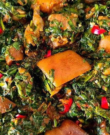 Waterleaf And Bitterleaf Soup