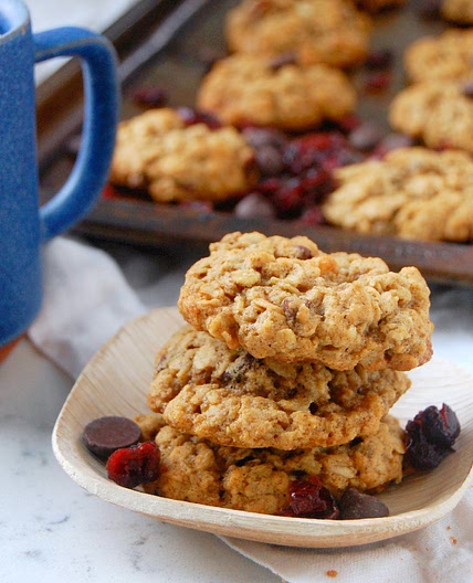 Oatmeal Cranberry Pecan Cookies