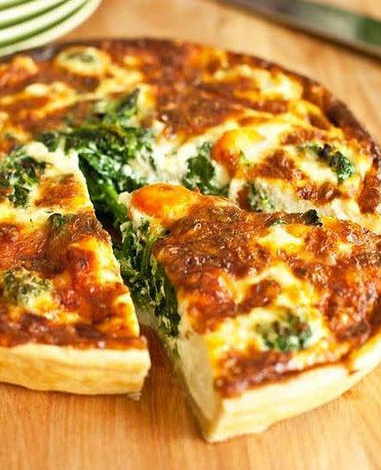 Tarte épinards et chèvre