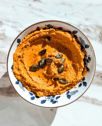 Kürbis- Hummus 