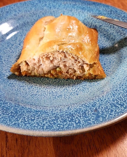 Baked White River Salmon