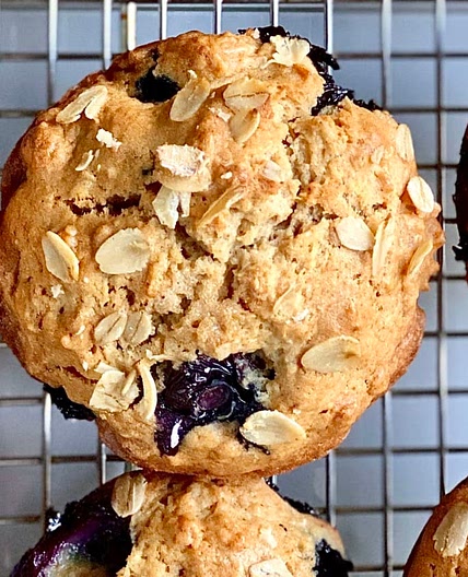 Blueberry Oatmeal Muffins