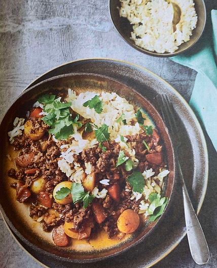 Beef Massaman with New Potatoes