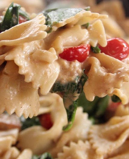 Bow-Tie Skillet Alfredo