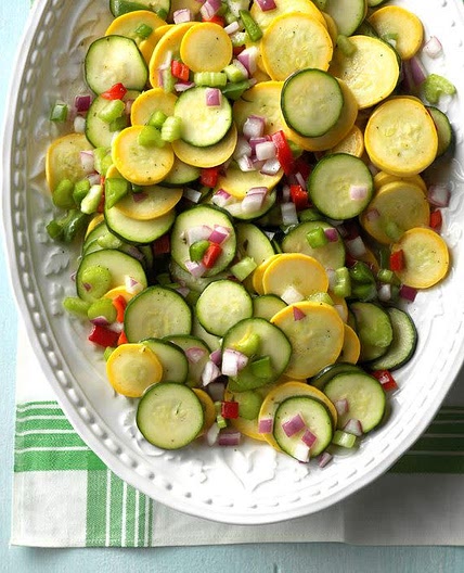 Sweet and Sour Squash Salad