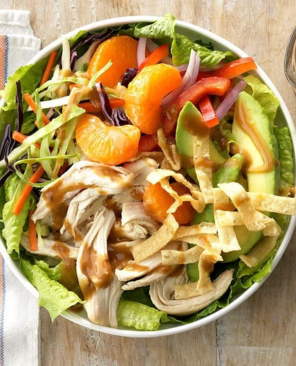 Sesame Chicken Slaw Salad