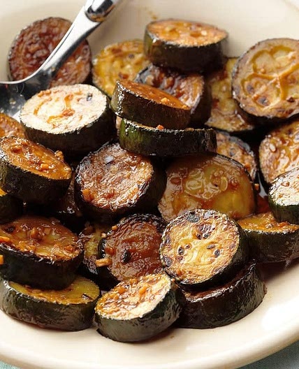Balsamic-Glazed Zucchini
