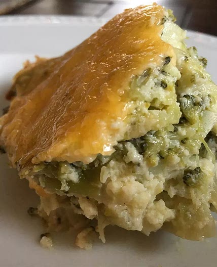 Souffléed Broccoli Casserole