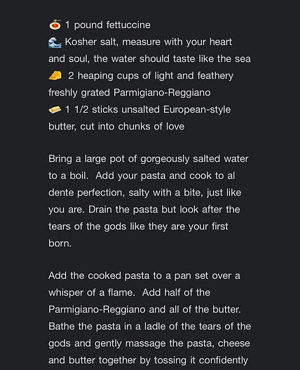 Pasta Queen | Fettuccine Alfredo