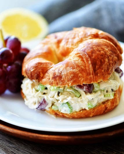 Chicken Salad Croissant Sandwiches