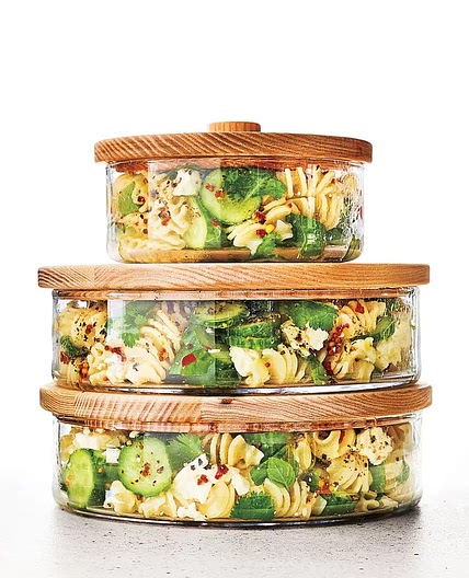Lemony Cucumber and Herb Pasta Salad