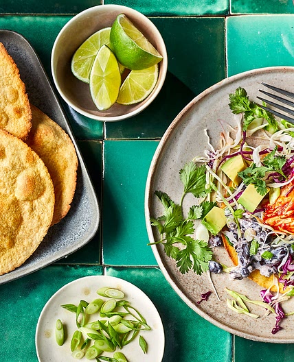Chipotle Turkey Tostadas