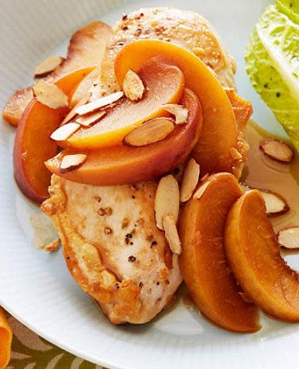 Savory Peach Chicken
