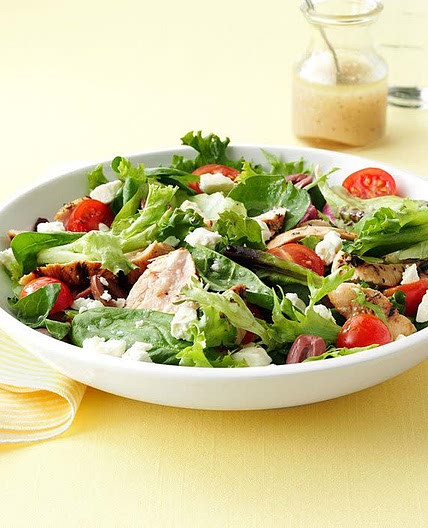 Mediterranean Grilled Chicken & Greens