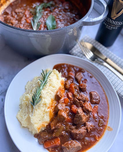 BEEF & GUINNESS STEW