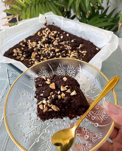 Banana brownies  