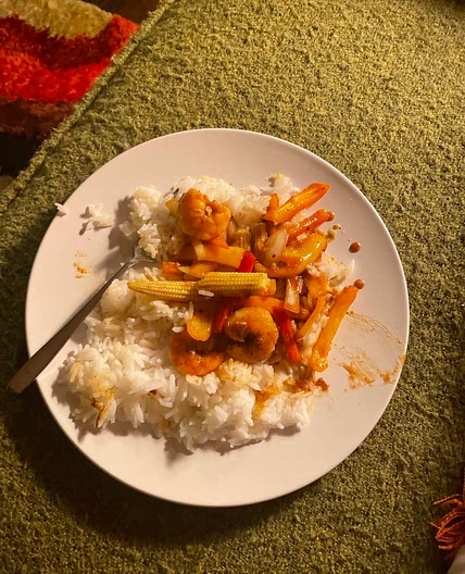 Veggie stir fry 