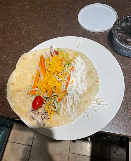 Veggie wrap 