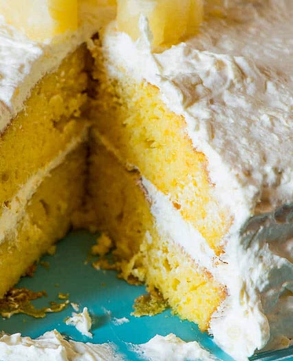 Orange Pineapple Pig Pickin’ Cake