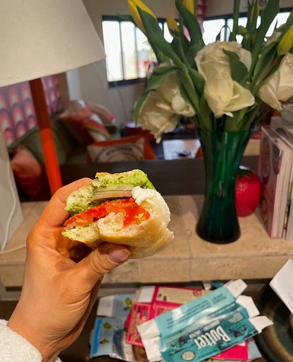 Caprese sandwich 