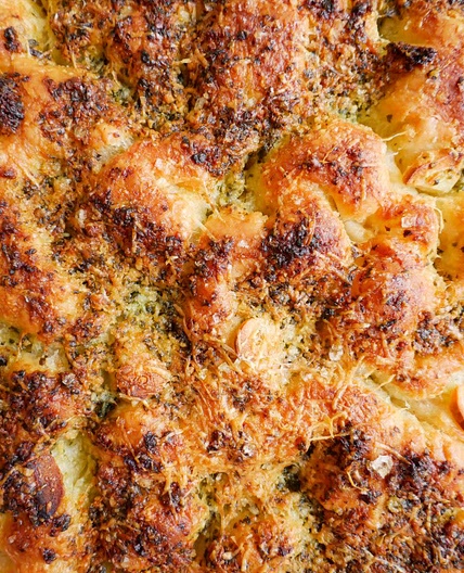 pesto focaccia
