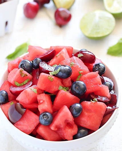 Watermelon Fruit Salad