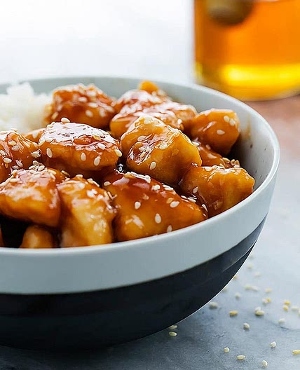 Slow Cooker Honey Sesame Chicken