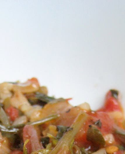 Purslane with Tomato (Domatesli Semizotu)