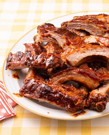 Instant Pot Ribs with Dr Pepper BBQ Sauce