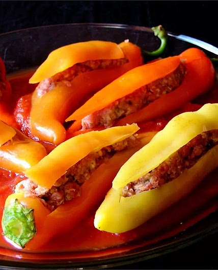 Bob's Stuffed Banana Peppers