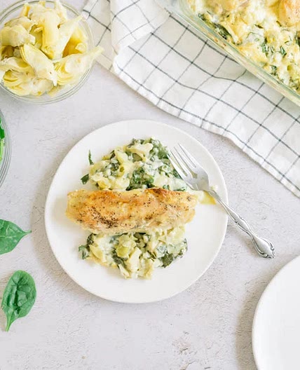 Artichoke Chicken Casserole