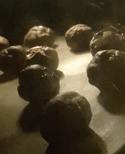 Chocolate Chocolate chip cookies (mint)