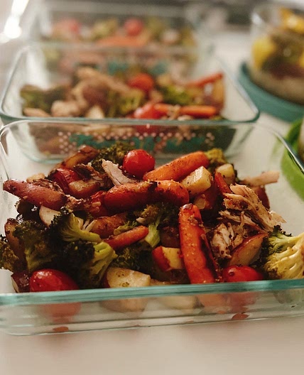 Sheet Pan Balsamic Chicken, Potatoes & Vegetables