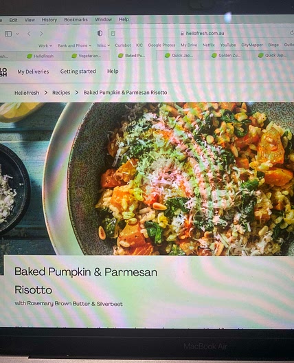Baked Pumpkin & Parmesan Risotto