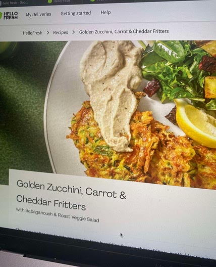 Golden Zucchini, Carrot & Cheddar Fritters