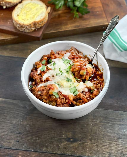 Italian Sausage and Pepper Chili
