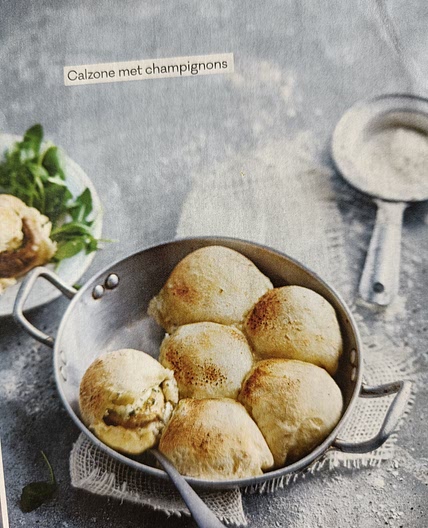Calzone met champignons
